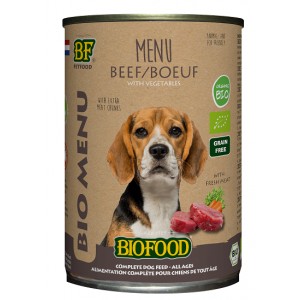 Hondenvoer: BF - Organic Rund Menu Blik