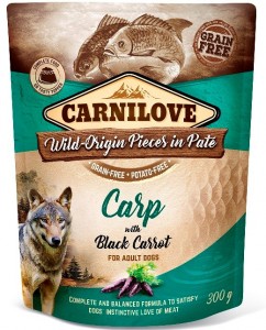 Hondenvoer: Carnilove - Pouch Karper met zwarte wortel