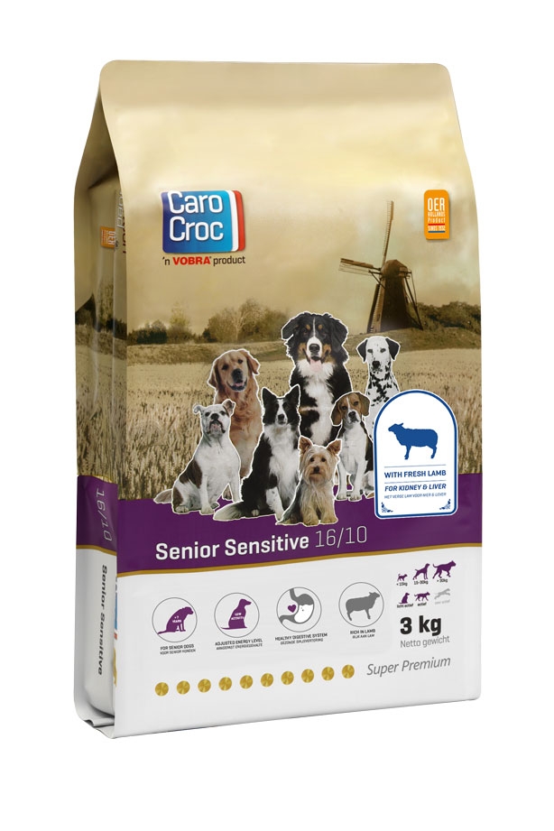 Hondenvoer: Carocroc 16/10 Senior Sensitive