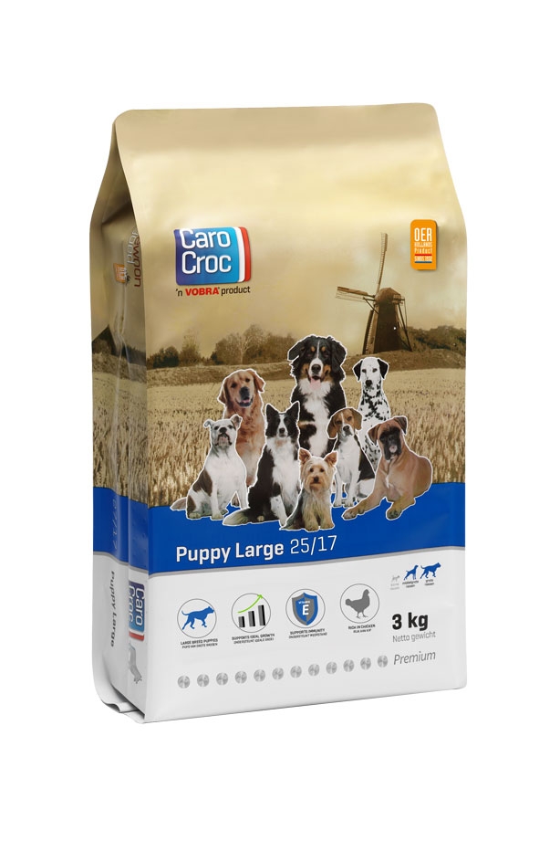 Hondenvoer: Carocroc 25/17 Puppy Large