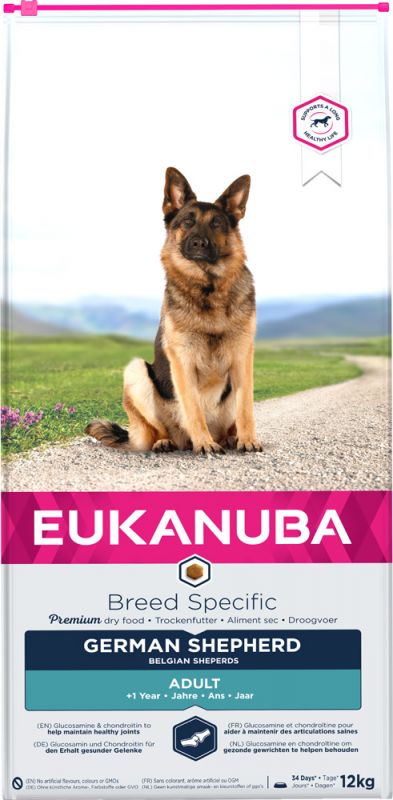 Hondenvoer: Eukanuba German Shepherd/Duitse Herder