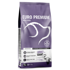Hondenvoer: Euro Premium Adult Giant w/Lamb & Rice