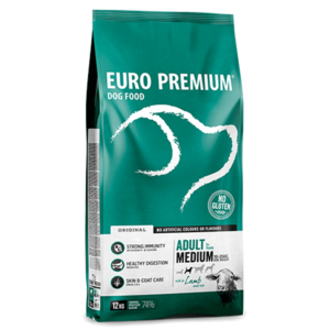 Hondenvoer: Euro Premium Adult Medium w/Lamb & Rice