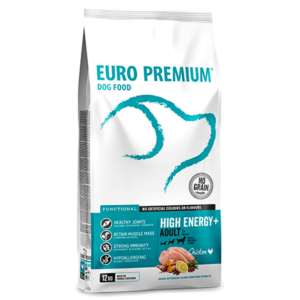 Hondenvoer: Euro Premium Grainfree Adult High Energy+ Chicken & Potato