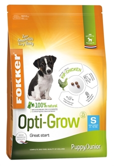 Hondenvoer: Fokker Opti-Grow S Puppy/Junior