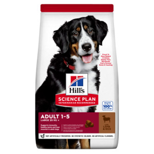 Hondenvoer: Hill's Adult Large Breed met lam & rijst