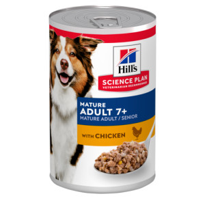 Hondenvoer: Hill's Mature Adult 7+ met kip