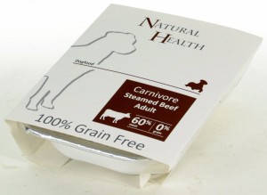 Hondenvoer: Natural Health Dog - Steamed Carnivore Beef Graanvrij