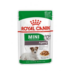 Hondenvoer: Royal Canin Mini Ageing 12+ natvoer hond