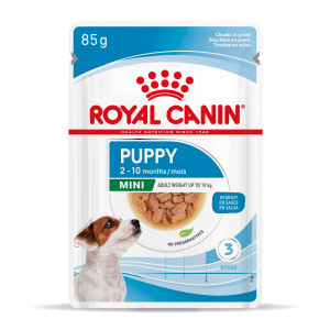 Hondenvoer: Royal Canin Mini Puppy natvoer